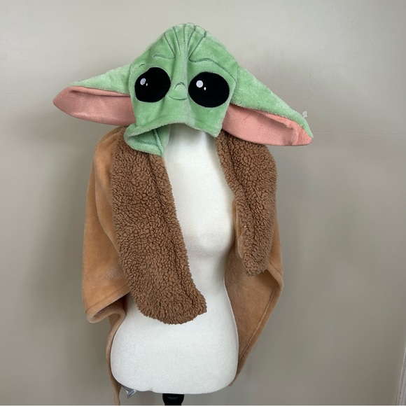 Grogu Baby Yoda blanket hood the child hooded cozy - Picture 10 of 13
